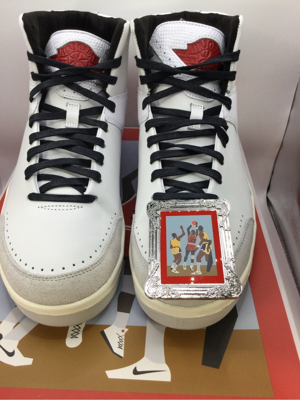 Air Jordan Sneaker Box — Red Graphic Box